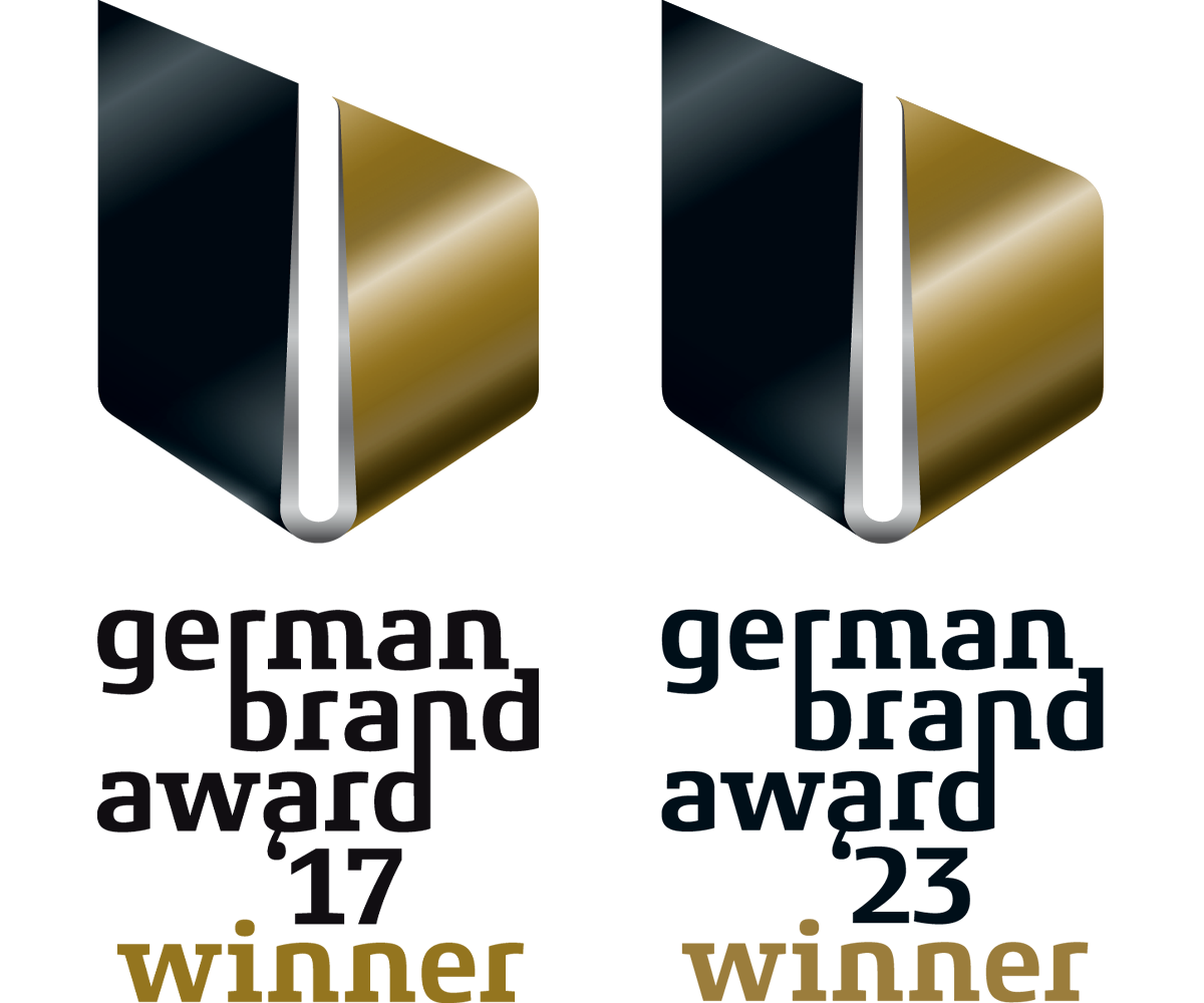 AUSZEICHNUNG GERMAN BRAND AWARD '17 '23