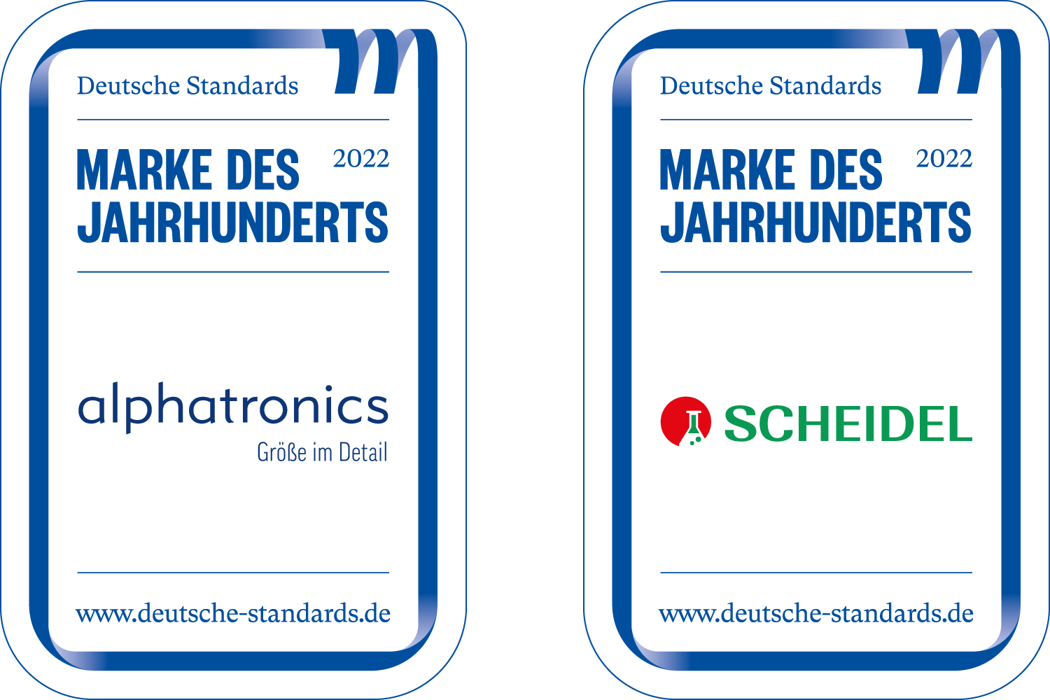 AUSZEICHNUNG MARKE DES JAHRHUNDERTS